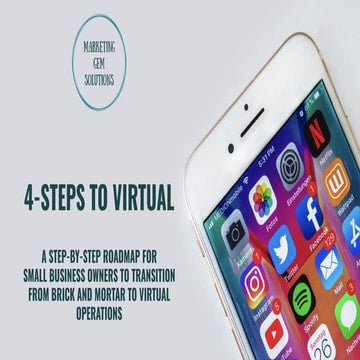 4 Steps To Transition From In-Person To Virtual Operations