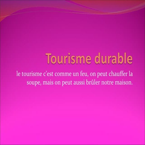 Le tourisme durable en Belgique