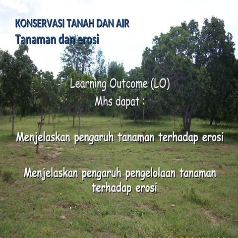 4-TAN & EROSI-k5R mata kuliah teknik konservasi lahan | PPT