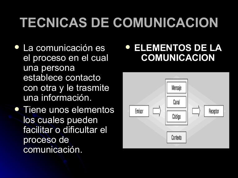 4. Tecnicas De Comunicacion
