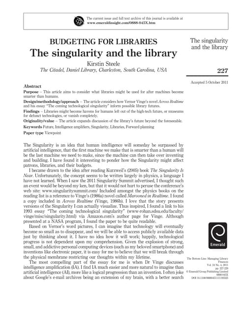 4.the singularity