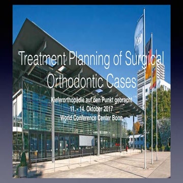 Treatment planning of surgical orthodontic cases dgkfo | PDF
