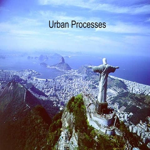 4 Urban Processes