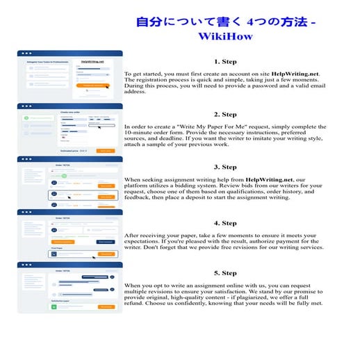 4 - WikiHow. Online assignment writing service.