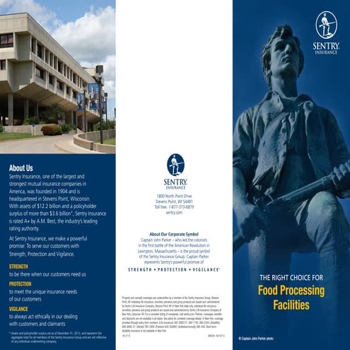 The Right Choice for Your Food Processing Facility