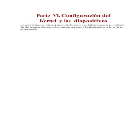 40  configuración del kernel y dispositivos