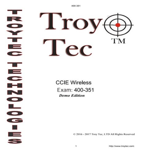 400-351 Exam-CCIE Wireless  