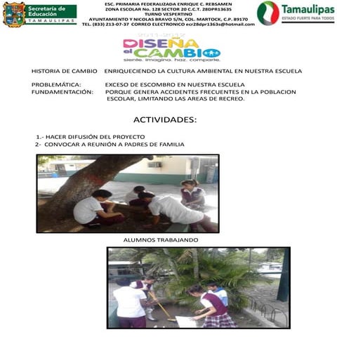 400. enriqueciendo la cultura ambiental en nuestra escuela