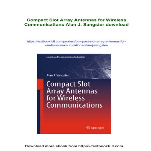 Slot Antenna basics - structure, polarizations, etc.pptx