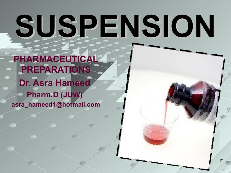 suspension