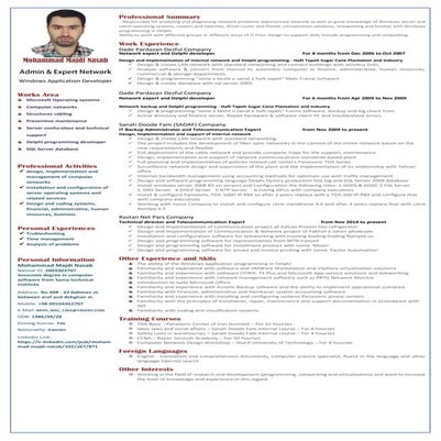Resume VM | DOCX