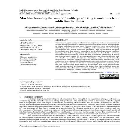 Machine learning for mental health: predicting transitions from addiction to ...