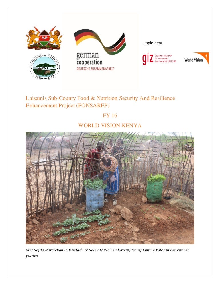 Kitchen garden report