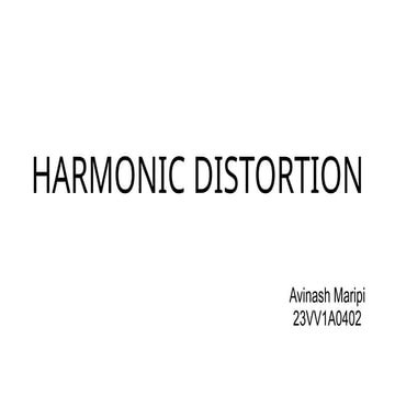 402_HARMONIC DISTORTION .pptx power amplifiers