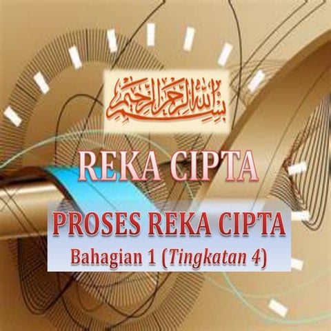Reka Cipta Tingkatan 4 Bab 02 proses reka cipta