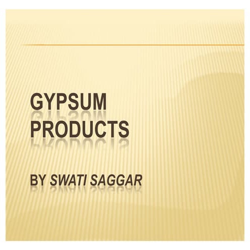 gypsum