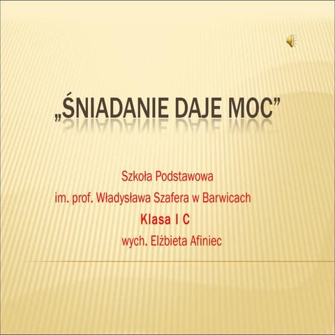 Śniadanie Daje Moc