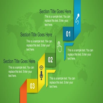 Animated Vibrant PowerPoint Template with Bright Backgrounds | PDF