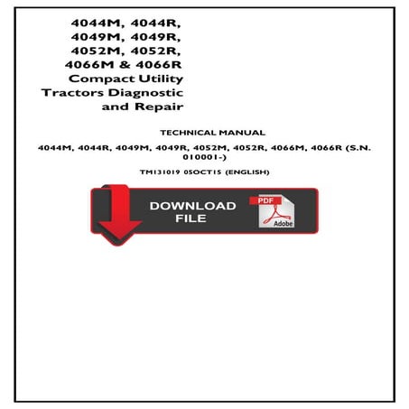 4044r John Deere (tm131019) Service Repair Manual.pdf