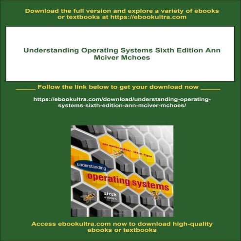 Understanding Operating Systems Sixth Edition Ann Mciver Mchoes | PDF
