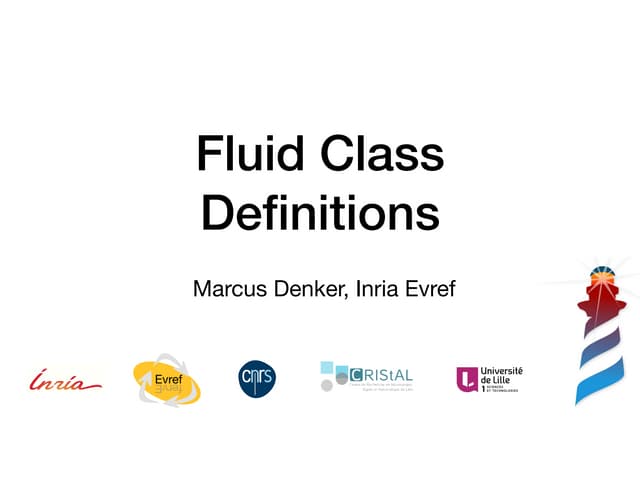 Fluid Class Definitions in Pharo (ESUG 2025)