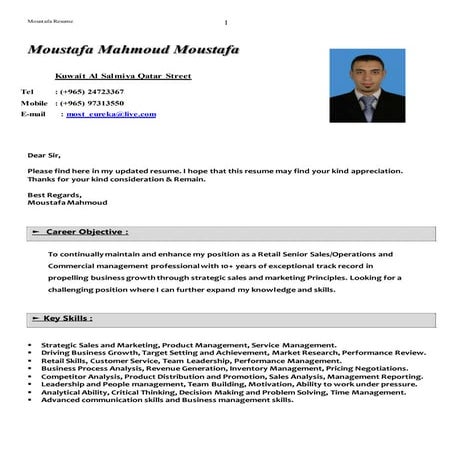 CV Moustafa