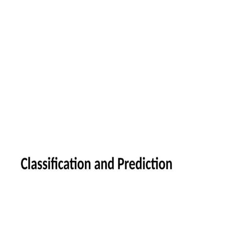 Classification Algorithms | PPT