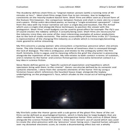 4064 lucy johnson evaluation