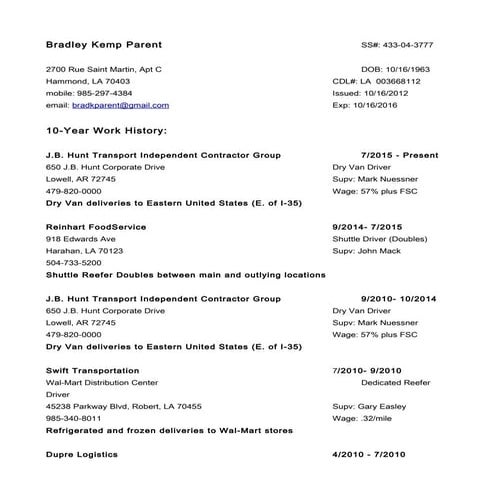 10 yr resume 5-2016