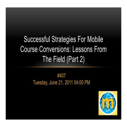 TIP Project Vendor Solutions - June 21, 2011