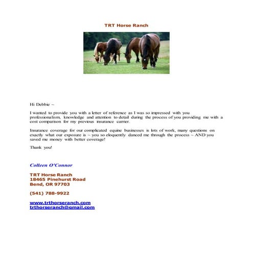 TRT Horse Ranch | DOCX