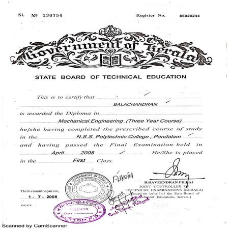 6.Diploma certificate | PDF
