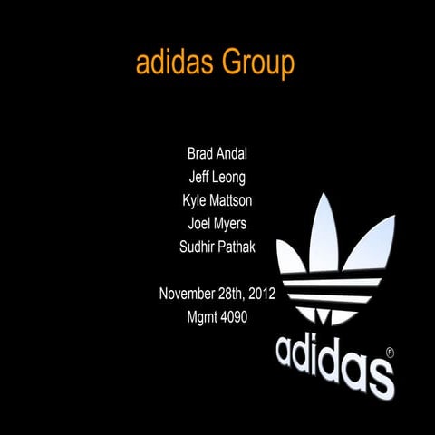 Adidas in North America