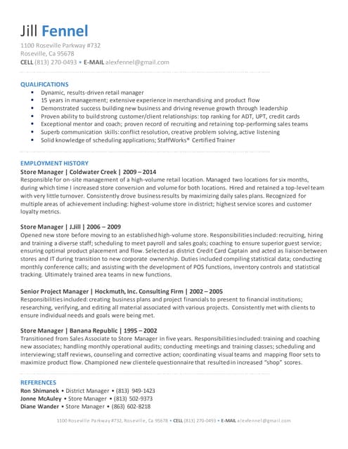 Anita DeBenedetti Resume (1) | DOCX | Human Resources | Business