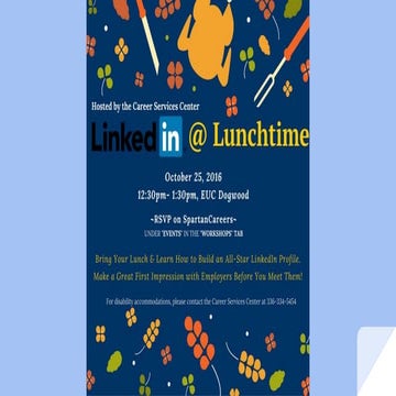 LinkedIn @ Lunch Time
