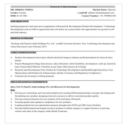 Shikha Verma_Resume
