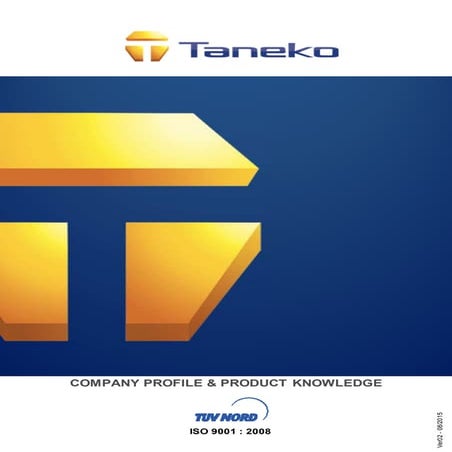 Taneko Company Profile | PDF