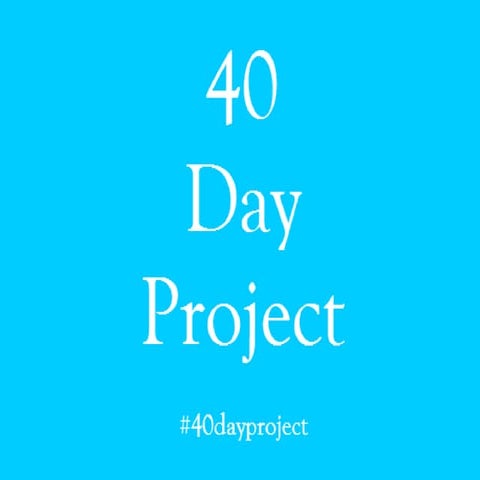 40 day project