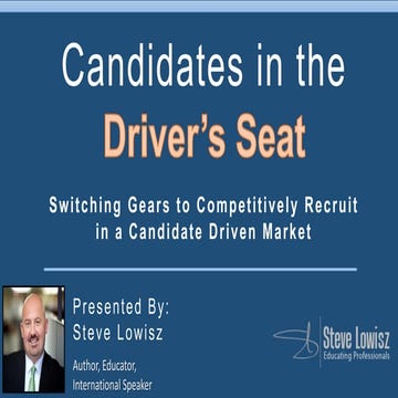 Candidates in Drivers Seat Recruiting Trends Oct 28 Final