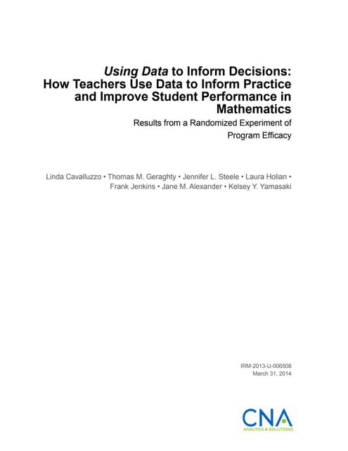 Using Data