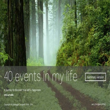 Collocations life events | PPTX