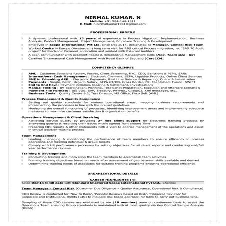 23082016 Nirmal Manager Resume