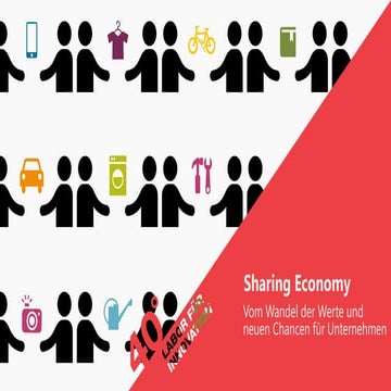 Sharing Economy - Chancen für Unternehmen.