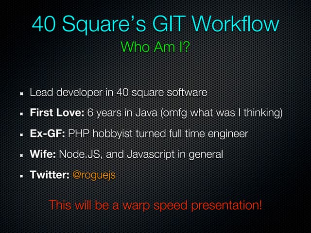 40 square's git workflow