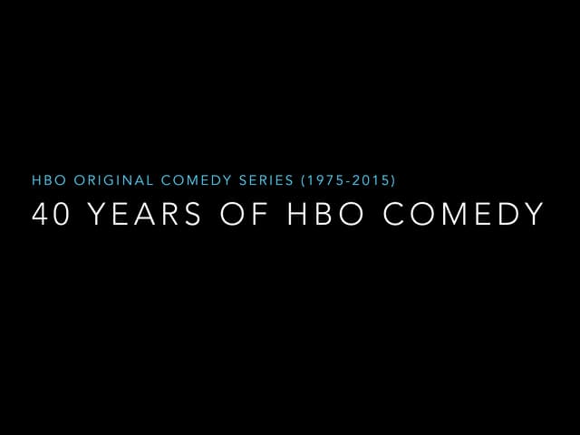 40 Years of HBO Comedy