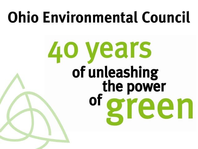 Ohio Environmental Council's 40th Anniversary