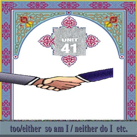 English Grammar, Unit 41 | PPT
