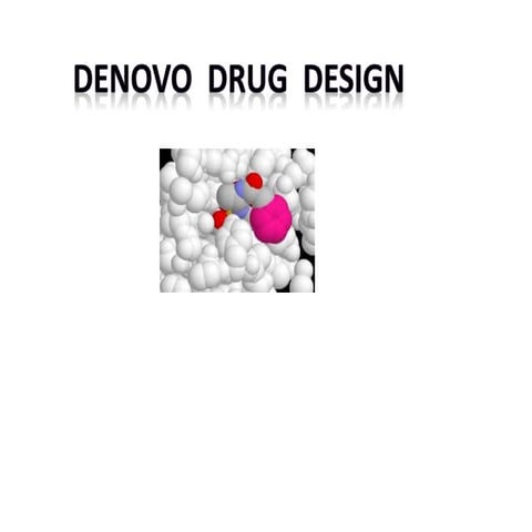 DENOVO DRUG DESIGN AS PER PCI SYLLABUS M.PHARM