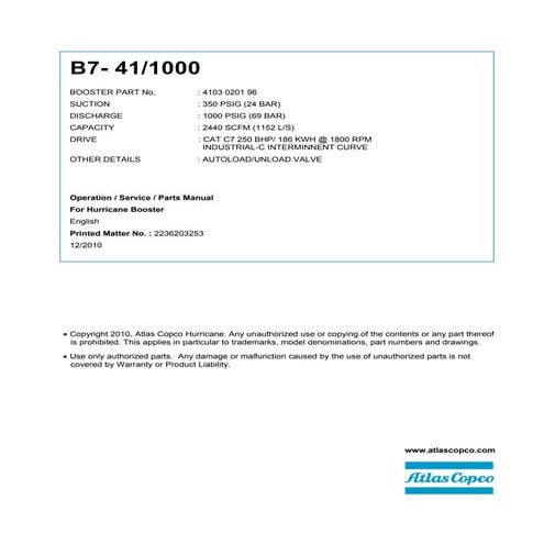 4103 0201 96 b7 41-1000 manual