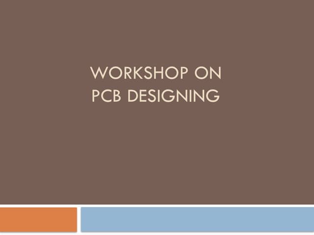 Printed Circuit Board Basics Pptx